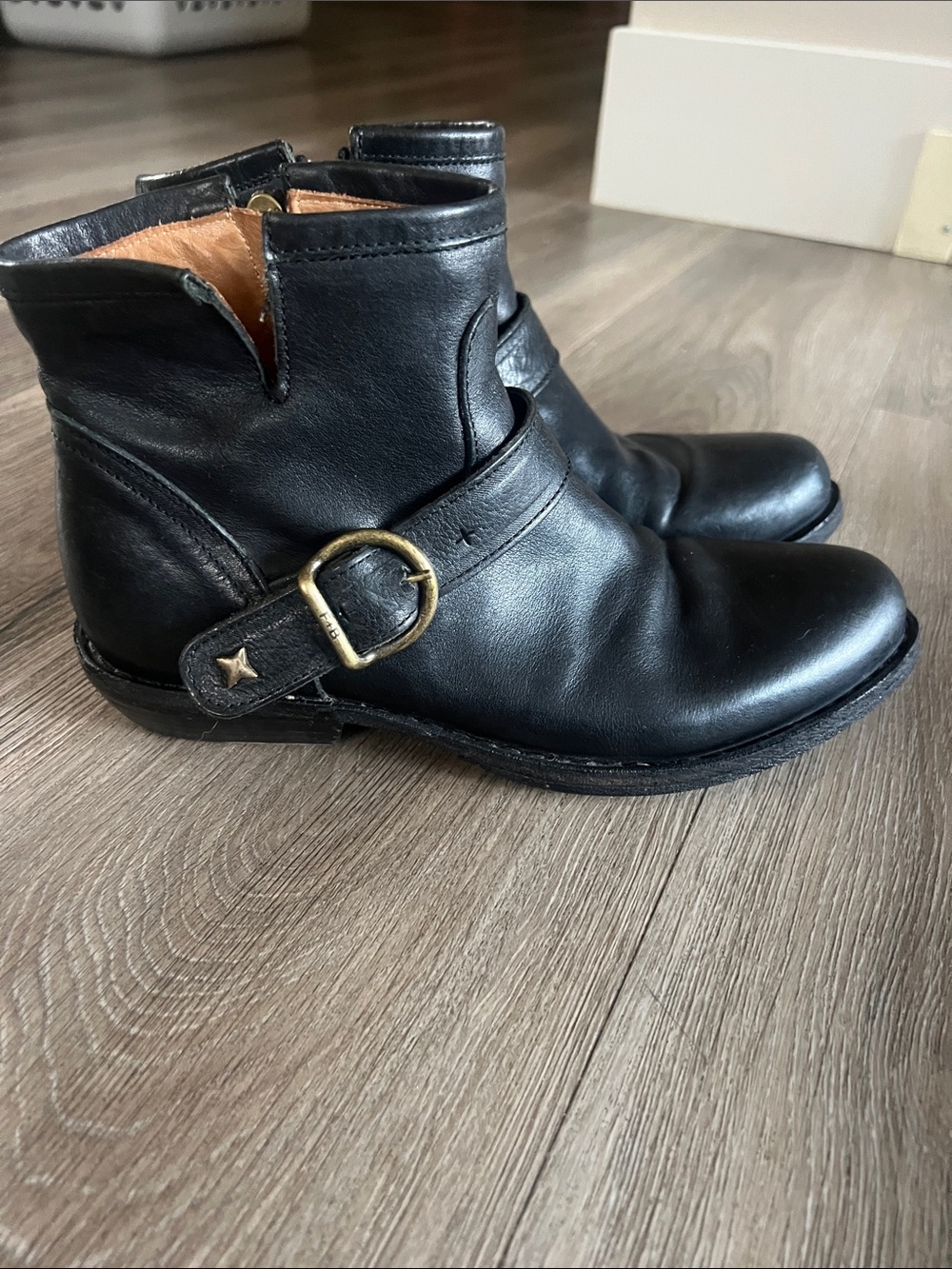 Fiorentini + Baker Carnaby Black Ankle Boots